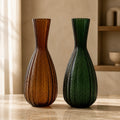 Skittle Vase 30.5 cm Amber