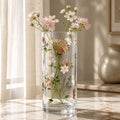 Glass butterfly vase